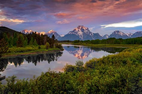 Oxbow Bend Grand Teton National Park Oxbow Bend Es Un Lug Flickr