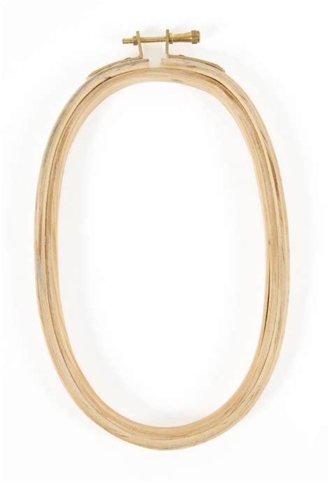 Dmc Oval Wooden Embroidery Hoop Frame 6 Inch 125 X 20 Etsy