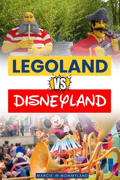 Legoland And Disneyland Land Are Featured In This Advertisement