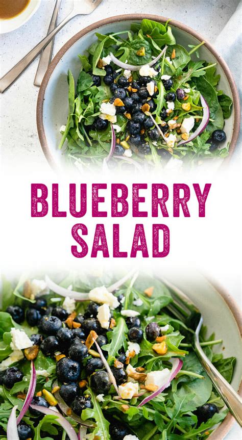 Blueberry Spinach Salad With Lemon Poppyseed Dressing Artofit