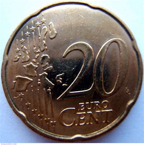 20 Euro Cent 1999 Euro 1999 2009 France Coin 830