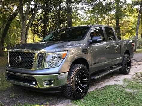 Nissan Titan Fuel Assault Rough Country Suspension Lift Custom Offsets