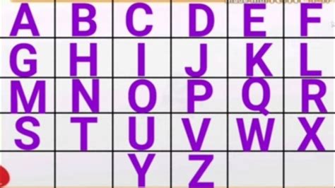 Capital Letter Abcd Alphabet Song Abcd Song For Children Abcd Youtube