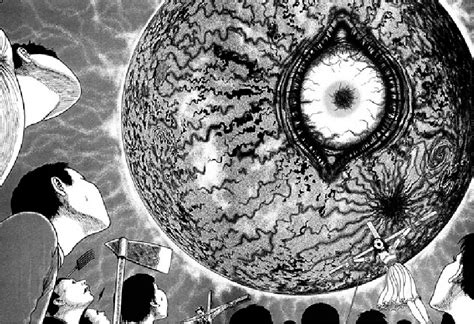 Junji Ito Horror Manga Image The Irradiating Eye Download