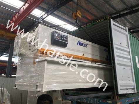 Modular profile machineries pvt ltd. swing beam hydraulic shearing machine Nanjing Harsle ...
