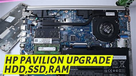 Hp Pavilion Gaming Upgrade Ram Ssd Hdd Disassembly Guide Youtube My