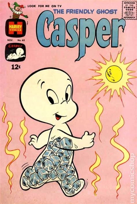 Casper The Friendly Ghost 1958 3rd Series Harvey 63 Picture Collage Wall Casper The