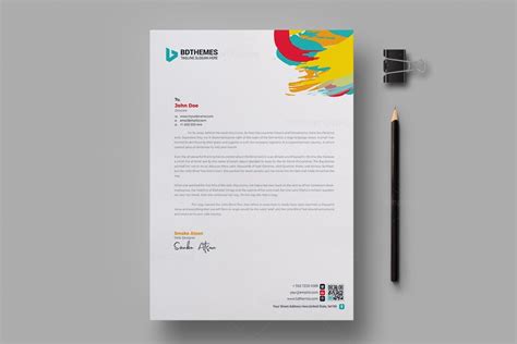 Retail Letterhead Design Template Graphic Prime Graphic Design