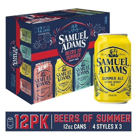 Samuel Adams Beers Of Summer Seasonal Variety Pack Beer 12 Fl Oz
