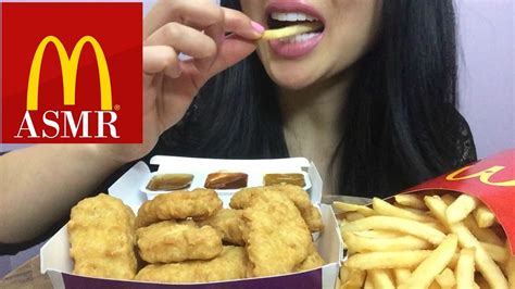 ASMR McDonalds Chicken Nuggets EATING SOUND SAS ASMR YouTube