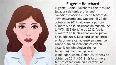 Eugénie Bouchard Wiki Videos YouTube