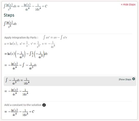 Symbolab Blog: Advanced Math Solutions – Integral Calculator