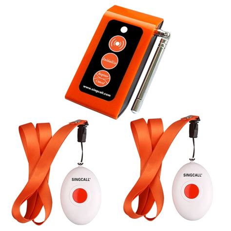 Singcall Wireless Medical Call Button Systempager Servicesmart