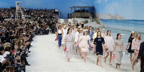 Chanel Spring 2019 Show Transformed The Runway Into The