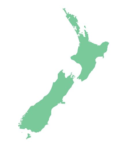 Geo Map Australia New Zealand