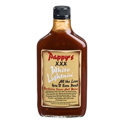 pappy s xxx white lightnin barbecue sauce cabela s canada