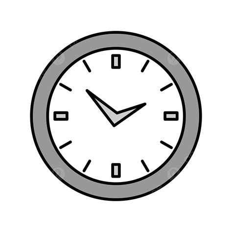 Clock Icon Clipart Transparent Background Vector Clock Icon Clock