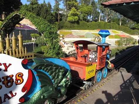 Casey Jr Circus Train Through Storybook Land Fantasyland Flickr