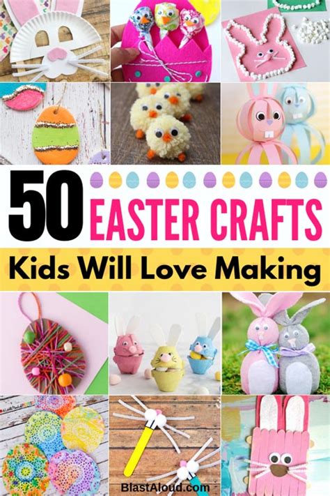 50 Adorable Easter Crafts For Kids Theyll Love Making
