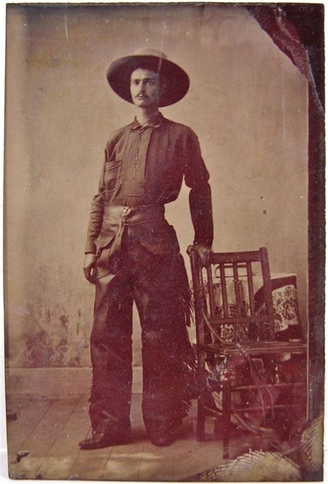 Cowboy With Waist 1880s In 2021 Tintype Western Cowboy Westerns