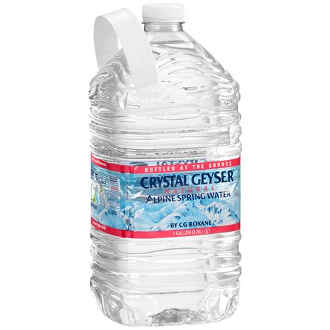 Crystal Geyser Natural Alpine Spring Water 1 Gallon