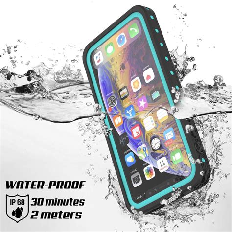 Iphone 12 Waterproof Ip68 Case Punkcase Teal Studstar Series Slim