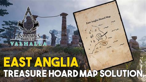 Assassins Creed Valhalla East Anglia Treasure Hoard Map Solution YouTube