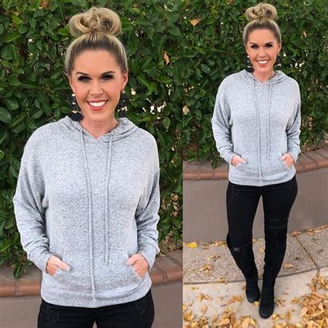 Lazy Sunday Hooded Pullover Sweater Pullover Sweaters Hooded