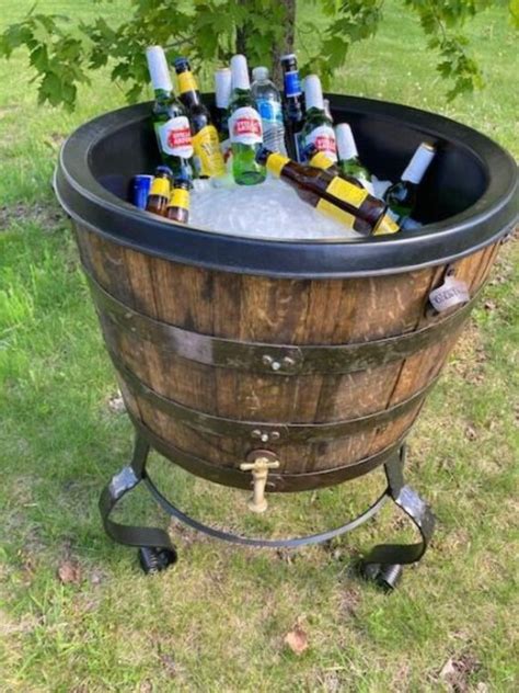 Authentic Whiskey Barrel Cooler Etsy
