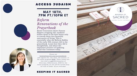Access Judaism Reform Renovations On The Prayer Book My Jewish Learning