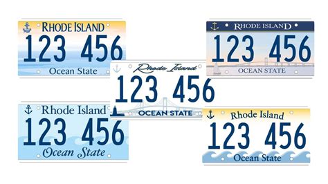Ri New License Plate Finalists All Feature The Ocean Rrhodeisland