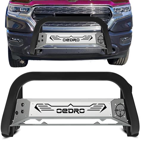 Buy Oedro Paintable Bull Bar Compatible For 2019 2023 Dodge Ram 1500