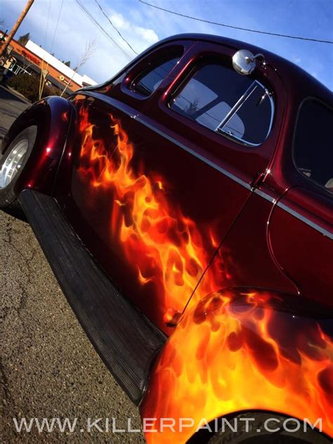 How To Paint Flames On A Car Carxg