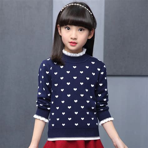 2019 Spring Winter Girls Sweater Children Clothing Kids Clothes Cute