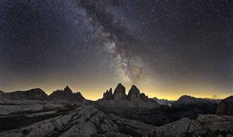 Milky Way Over Tre Cime Di Lavaredo Jarda Spáčil Goodlight