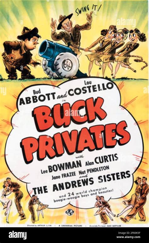 Buck Privates 1941 Universal Pictures Film Stock Photo Alamy