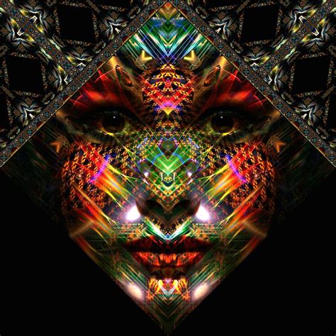 Fractal Face19 By Ordoab On Deviantart Eye Art Metaphysical Art