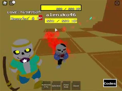 Codes 2020 will give you love without multiversal wars. 3D Horror sans showcase! + new code that gives 300,000 LOVE! sans multiversal battles - YouTube