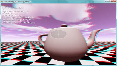 Anaglyph Stereoscopic Rendering In First Person The Instruction Limit