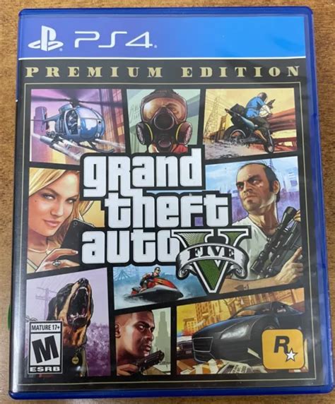 Grand Theft Auto V Premium Edition Sony Playstation 4 Ps4 Preowned 12