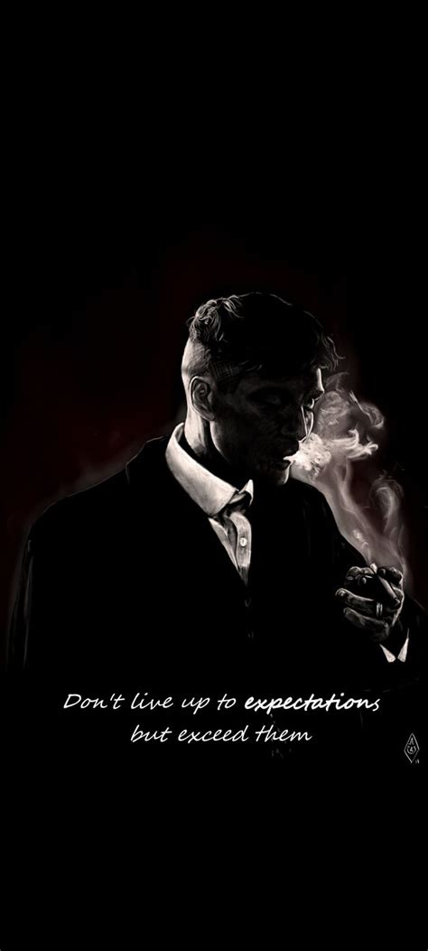 Exceed Expectations Peaky Blinders Quotes Hd Phone Wallpaper Peakpx