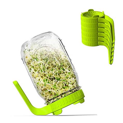 Sprouting Lids Plastic Sprout Lid Seed Sprouter For Wide Mouth Mason
