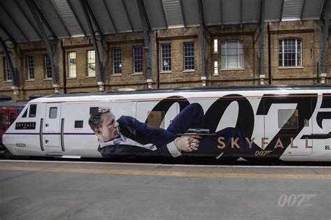 The Official James Bond 007 Website Skyfall Train Unveiled
