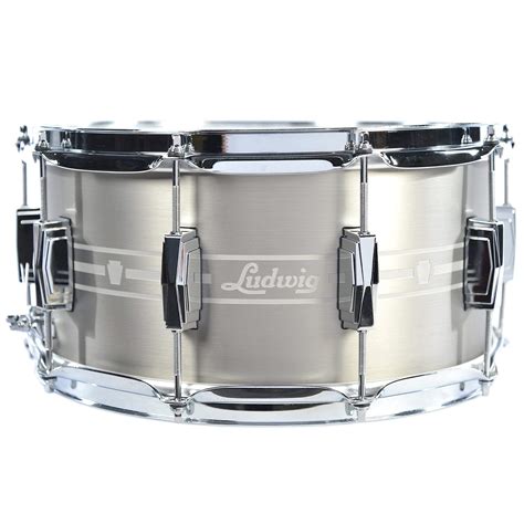 Ludwig 7x14 Heirloom Stainless Steel Snare Drum Chicago Music Exchange