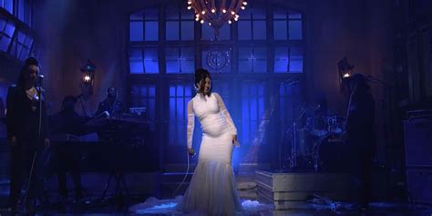 Cardi B Announces Her Pregnancy On Snl Wearing Christian Siriano Coveteur Inside Closets