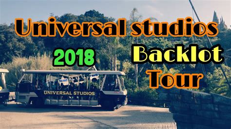 Universal Studios Hollywood Backlot Tour April 2018 Youtube