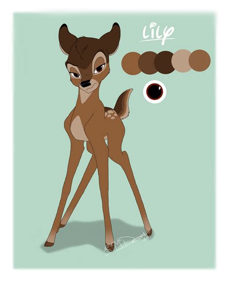 Bambi Oc Lily By Merlynsmidnight On Deviantart Bambi Art Deer
