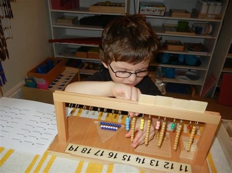 Early Montessori Math Materials Montessori Math At Home Making