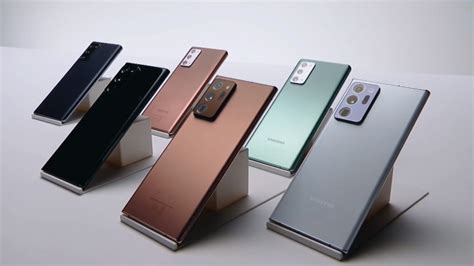 Samsungs Unpacked Event Debütiert Galaxy Note 20 Note20 Ultra