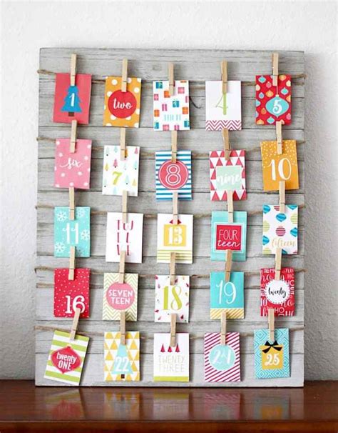 20 Creative Homemade Advent Calendar Ideas For Families Gluesticks